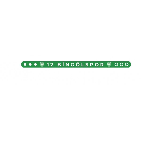	 12BİNGÖLSPOR Slikon Bileklik